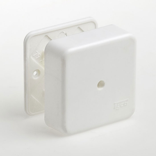 Коробка для кабель-кан ТУСО 80*80*25 (65005) (6/70)