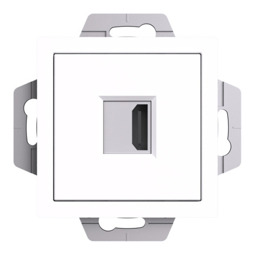 Механизм Розетка 1гн с/п HDMI AtlasDesign белый ATN000180 (20/160) 