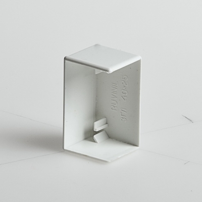 Заглушка 25х16 (белый) (20) РУВИНИЛ