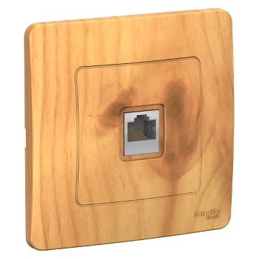 Розетка Комп. 1гн RJ45 Blanca Ясень с/п  BLNIS045005