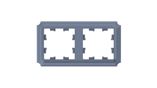 Рамка 2-ая AtlasDesign Antique Грифель (универс) ATN100702