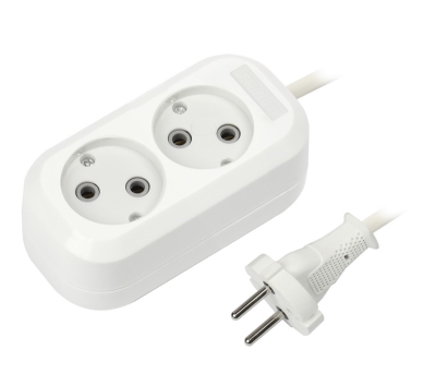 Удлинитель Smartbuy, 2 гн. 2 м ПВС 2х1 2200Вт