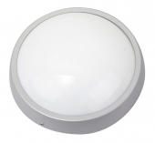 Светильник LED круг о/п пластик б/реш PBH-PC-RA  8W 4000K белый Jazzway 640Lm  IP54