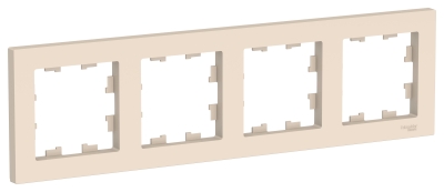 Рамка 4-ая (универс) Бежевый AtlasDesign ATN000204