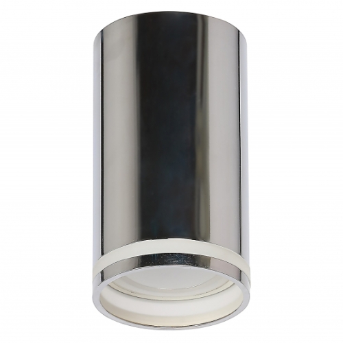 Светильник GU10  металл хром накладной ЭРА OL16 GU10 CH (Б0049022)