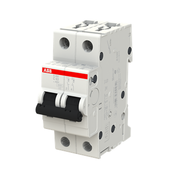 Авт выключатель S202 С 2п 63А ABB PRO