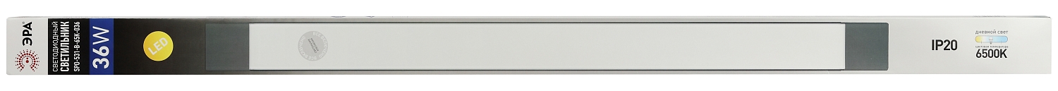 Светильник светодиодный линейный ЭРА SPO-531-B-65K-036 36Вт 4000К 3960Лм IP20 1200мм опал ЧЕРНЫЙ