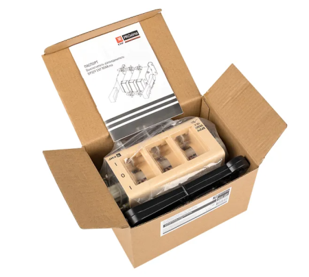 Рубильник ВР32У-31А71220 100А 2напр.НЕСЪЁМНАЯ левая/правая рукоятка MAXima EKF