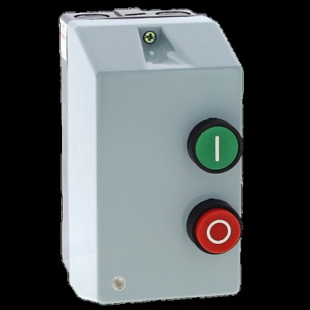 Пускатель в корпусе IP65 КМЭ 12А 400В с РТЭ Ir-9-13A и индикатором EKF