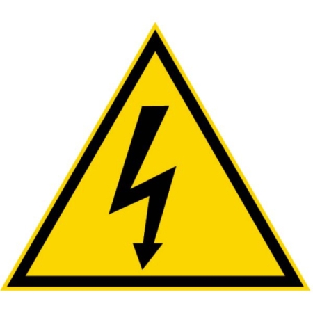 Наклейка "Молния" 100х100х100