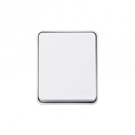 Выключатель  одноклавишный о/п AtlasDesign PROFI IP54 10 АХ БЕЛЫЙ