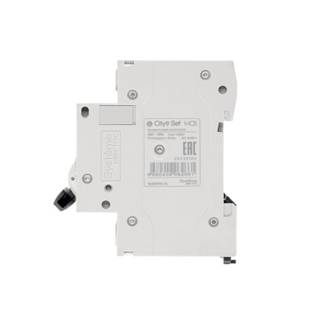 Автоматический выключатель 4п 40А С 4.5kA Systeme Electric C9F34440 City9 Set