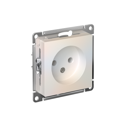 Механизм Розетка 1-гнездо с/п AtlasDesign Жемчуг ATN000441