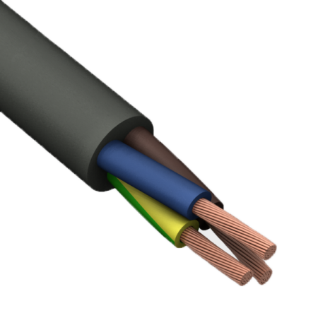 Провод ПВС 3х0,75 ПСК ГОСТ (100) черный НЕ РЕЖЕМ 08TH0402A H
