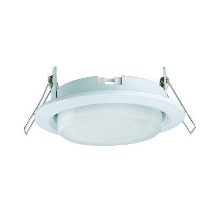 Светильник GX70 H5 белый встраиваемый металл Ecola FW70H5ECB