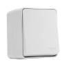 Выключатель  одноклавишный о/п AtlasDesign PROFI IP54 10 АХ БЕЛЫЙ