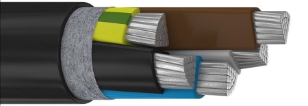 Силовой кабель АВВГнг-LS 5х25 ок ГОСТ МКЗ