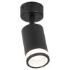 Светильник GU10 металл черный накладной ЭРА OL23 GU10 BK (Б0054397) ПОВОРОТНЫЙ