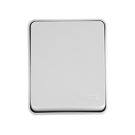 Выключатель  одноклавишный о/п AtlasDesign PROFI IP54 10 АХ БЕЛЫЙ