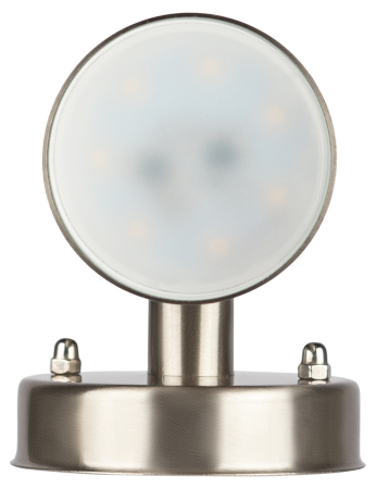 Светильник фасадный WL14 MAX35W под лампу GU10  хром IP44 ЭРА