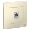 Розетка комьютерная 1-гнездо RJ45 Blanca Молочный с/п BLNIS045002