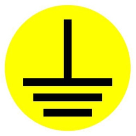 Наклейка d.20 "Земля" круглый