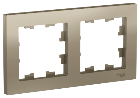 Рамка 2-ая (универсальная) AtlasDesign Шампань ATN000502