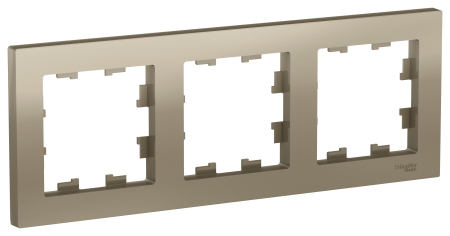 Рамка 3-ая (универсальная) AtlasDesign Шампань ATN000503