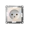 Механизм Розетка 1-гнездо с/п AtlasDesign Жемчуг ATN000441