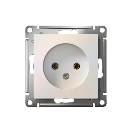 Механизм Розетка 1-гнездо с/п AtlasDesign Жемчуг ATN000441