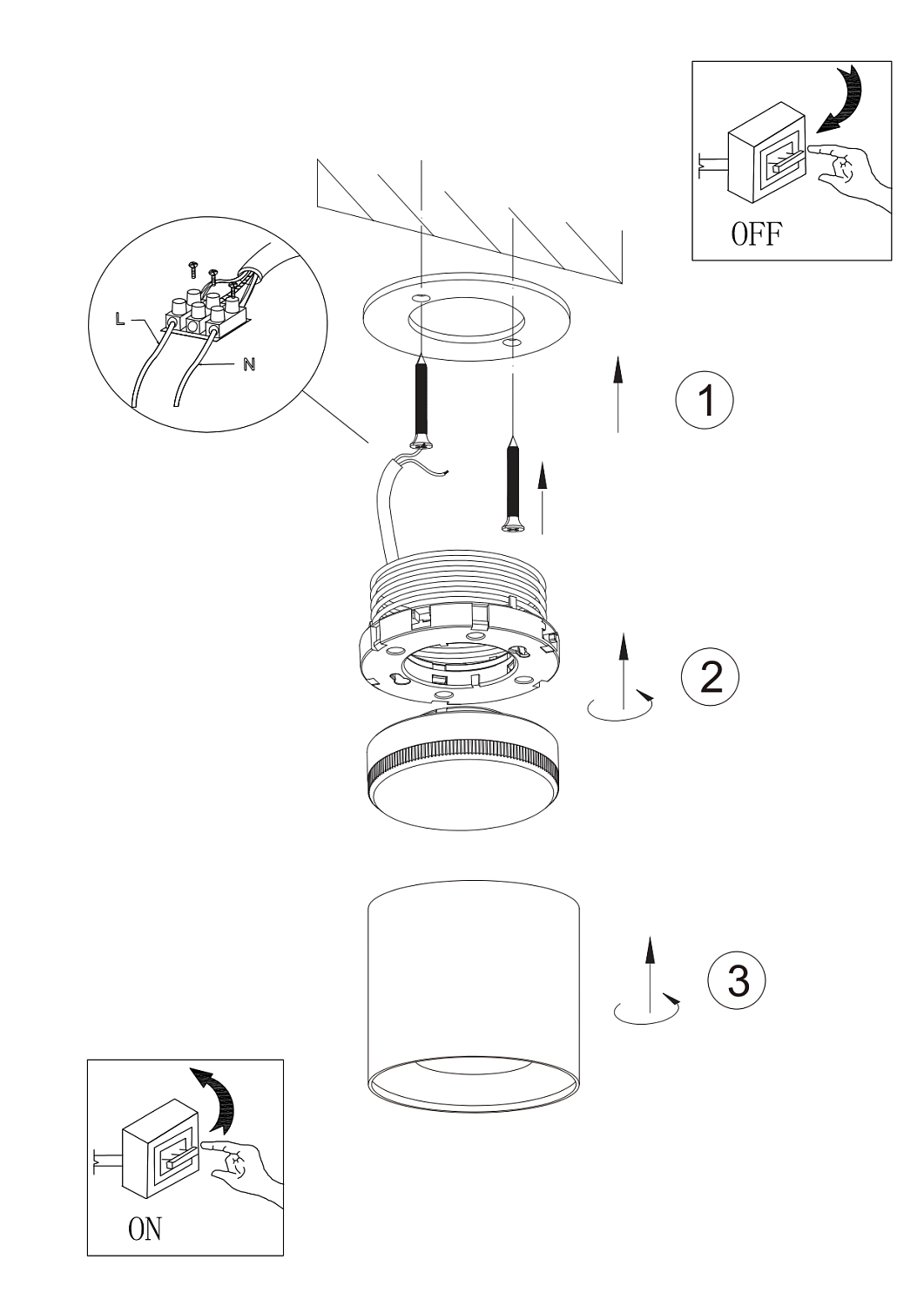 Подсветка  OL8 GX53 WH/SL ЭРА светильник накладной под GX53 алюминий, цвет белый-серебро