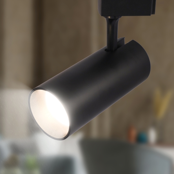 Светильник трековый LED TR5 COB BK 30BK 30w 4000K (черный) IP20 ЭРА