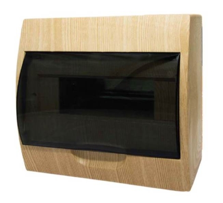 Корпус пластиковый светлое дерево ЩРН-П-12 IP41 EKF PROxima